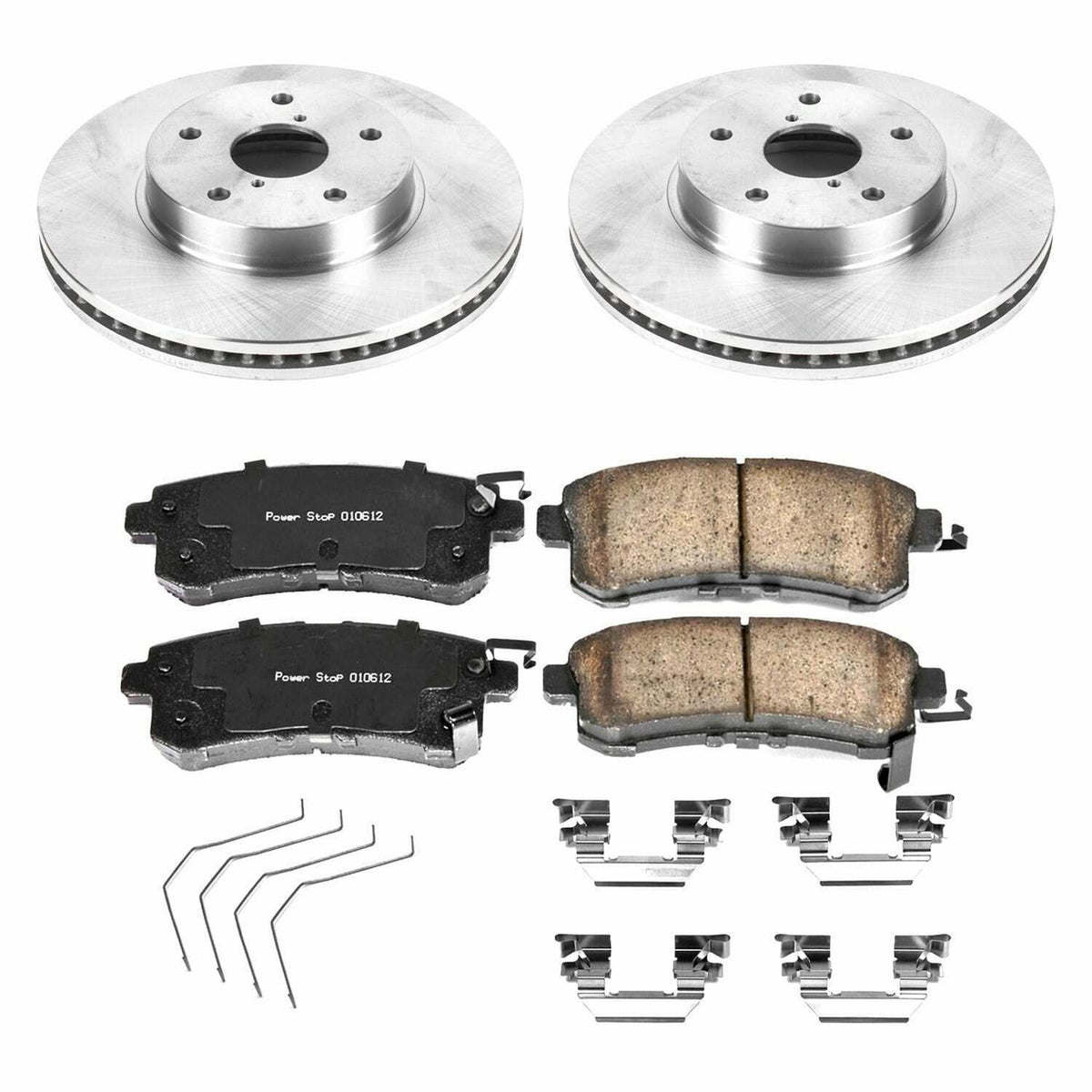 Power Stop 15-18 Subaru Legacy Front Autospecialty Brake Kit - KOE7356