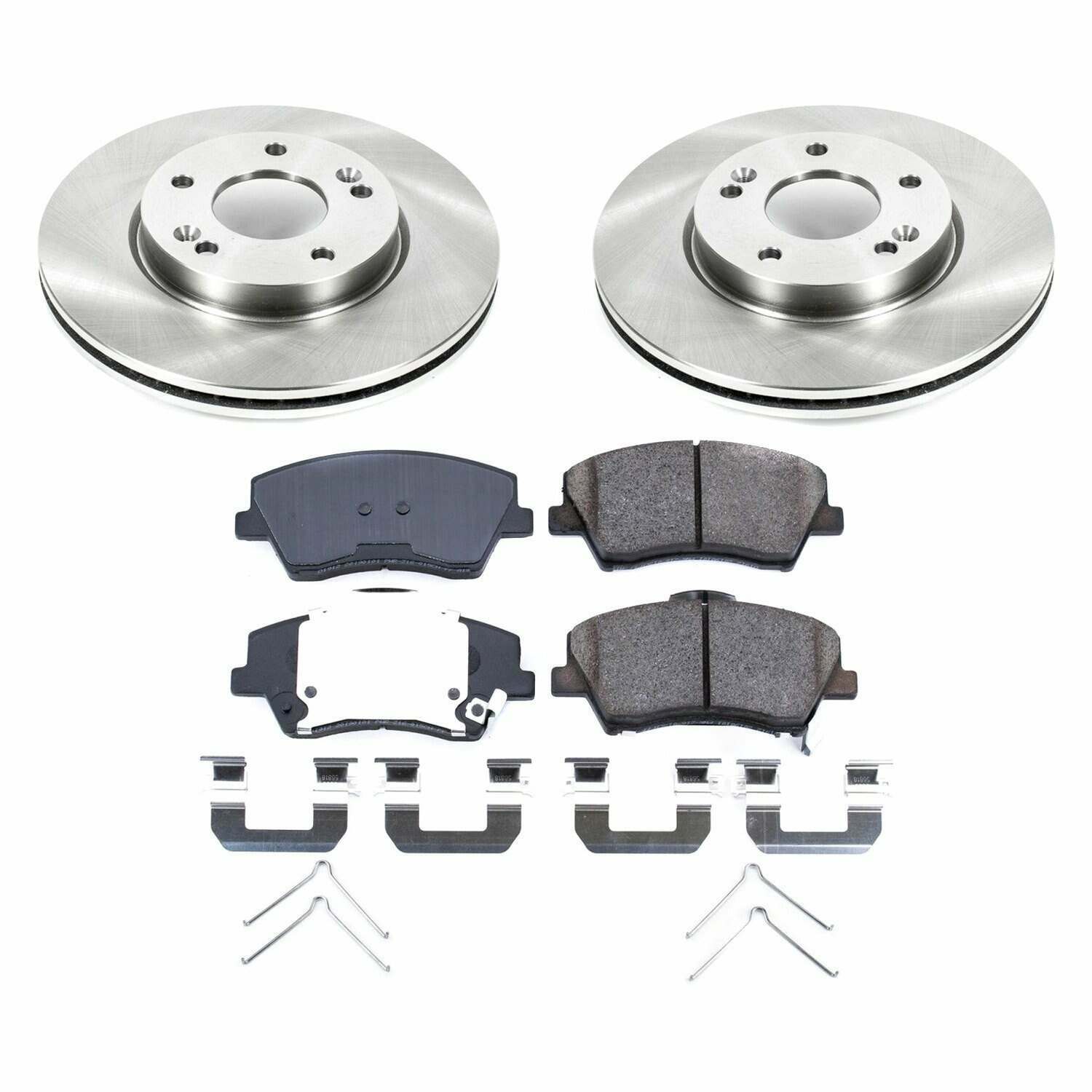 Power Stop 17-19 Hyundai Elantra Front Autospecialty Brake Kit - KOE7370