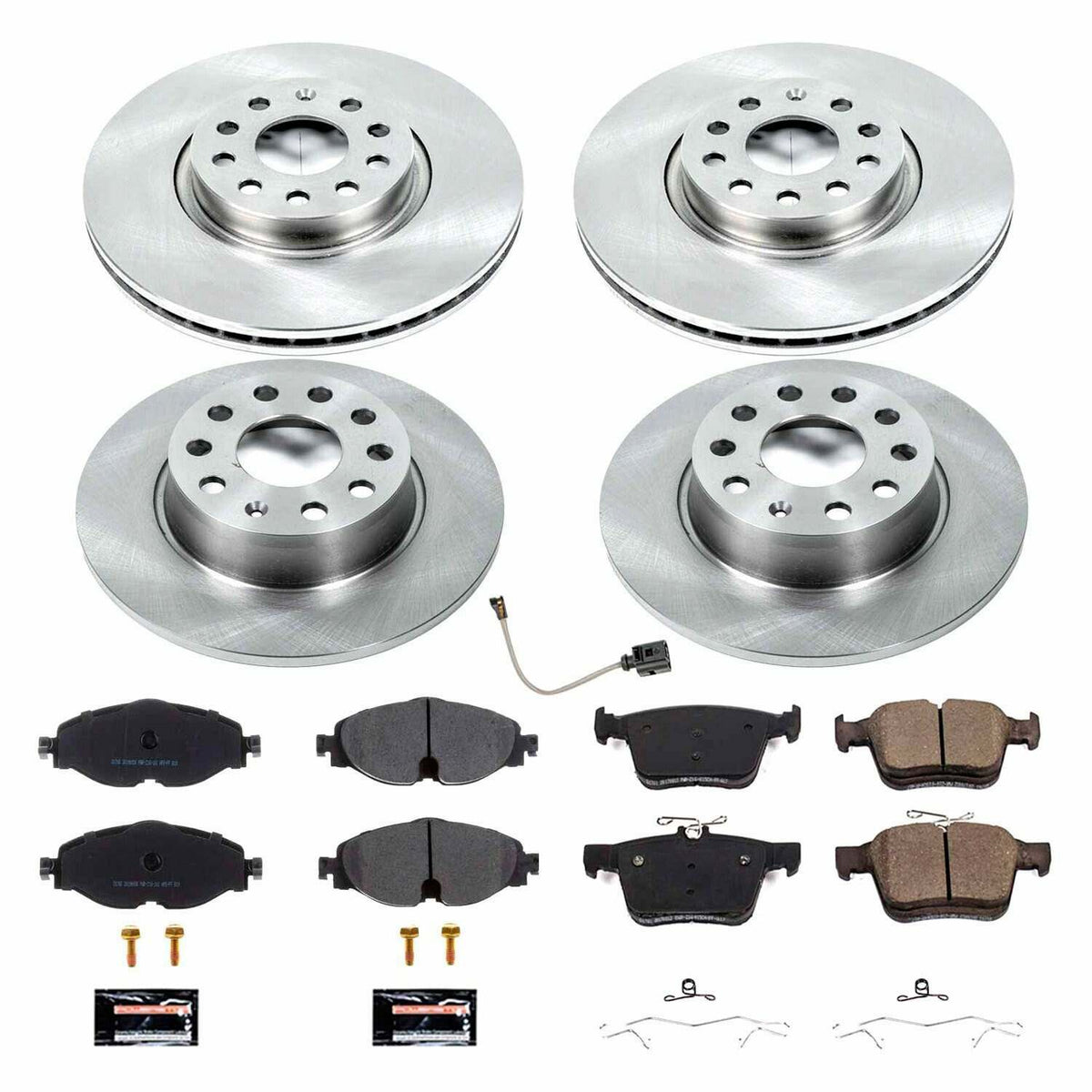Power Stop 15-18 Audi A3 Front & Rear Autospecialty Brake Kit - KOE7502