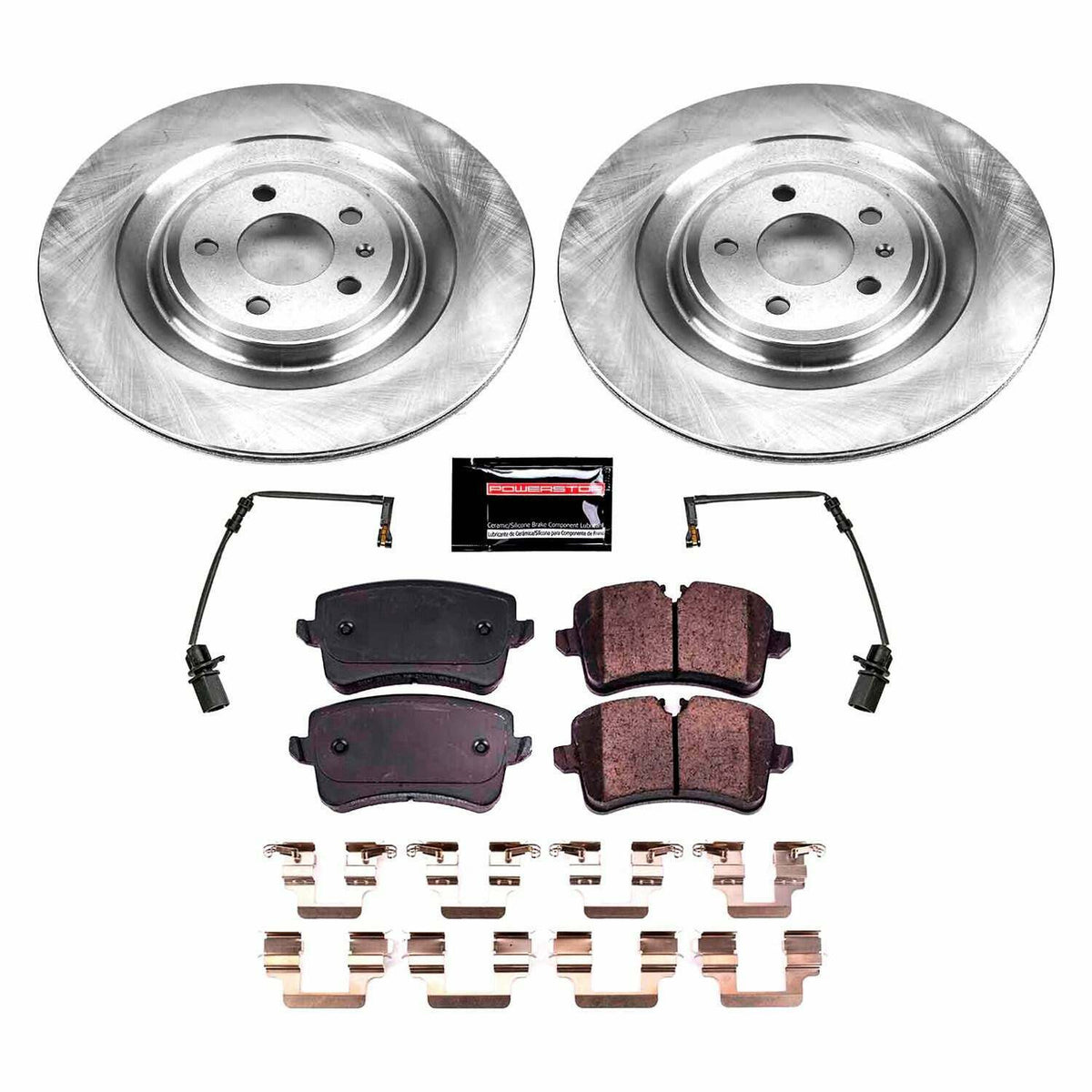 Power Stop 2018 Audi S8 Rear Autospecialty Brake Kit - KOE8486
