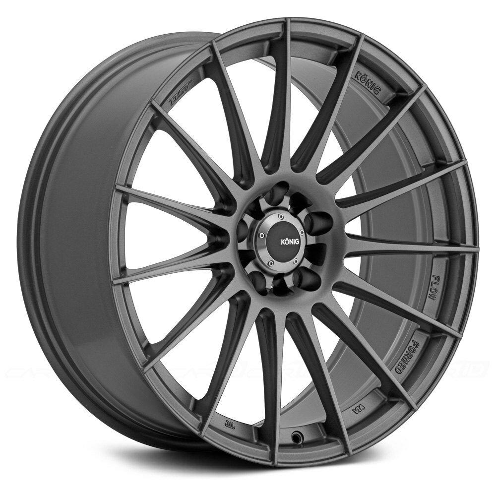 Konig Rennform 18X9 5X112 Et45 Matte Grey - RF9851245G