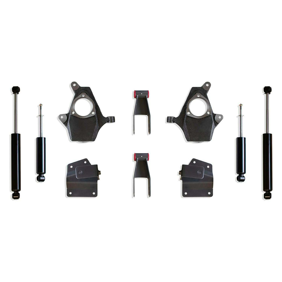 MaxTrac 2 inch/4 inch Lowering Kit (Spindles) (1999-2006 Silverado 1500, Silverado 1500 HD, Sierra 1500, Sierra 1500 HD) - KS330924
