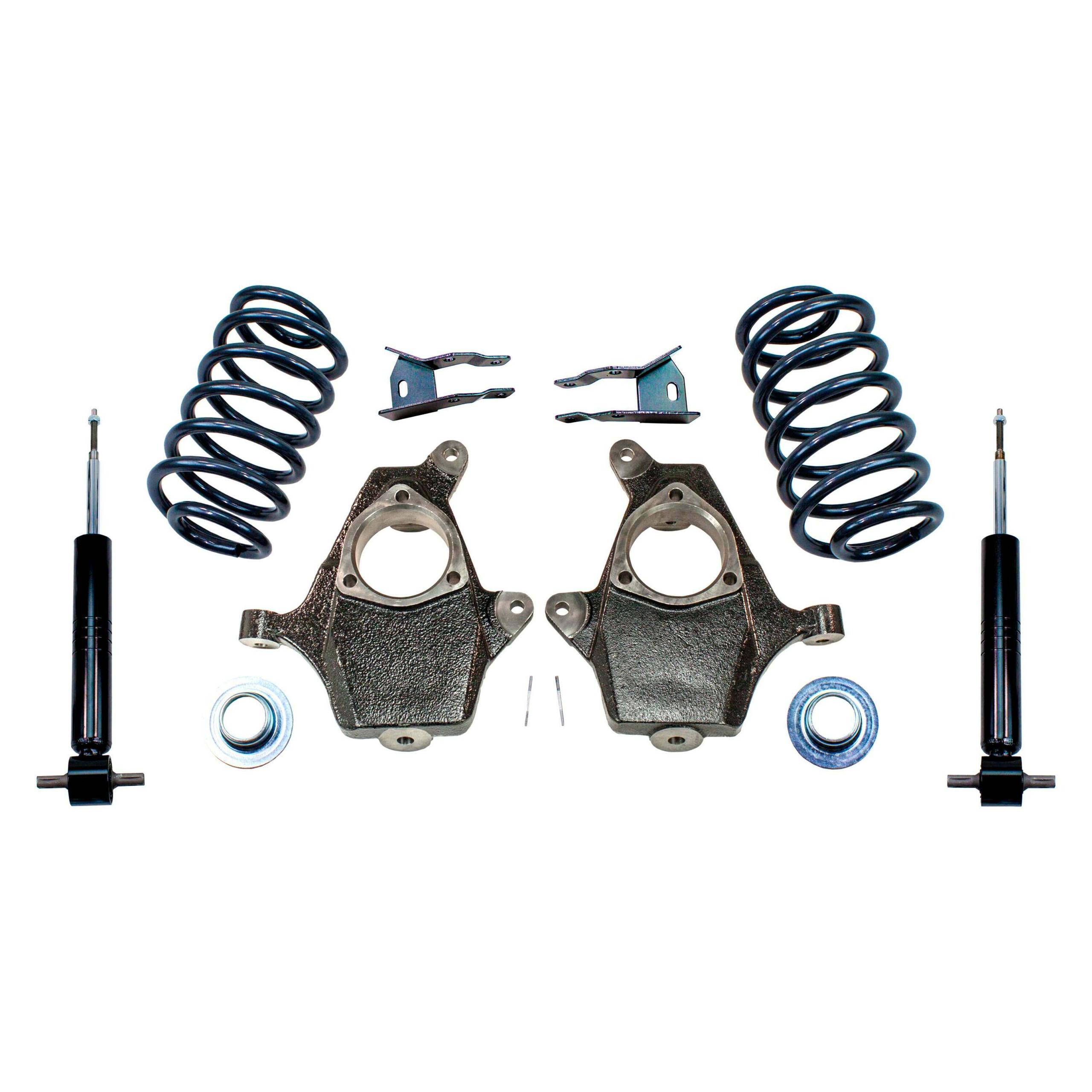 MaxTrac 3 inch/4 inch Lowering Kit (2007-2014 Cadillac, Chevrolet, GMC Fitment) - KS331234S