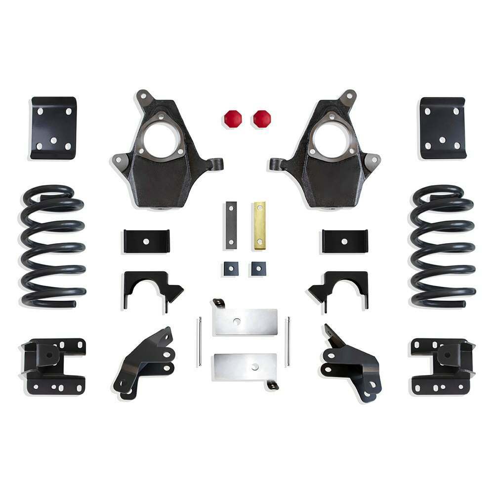MaxTrac 4 inch/6 inch Lowering Kit (Magneride, Ext/Crew Cab, Cast Steel Arms) (2014-2016 Silverado 1500, Sierra, Sierra 1500) - KS331546-8M