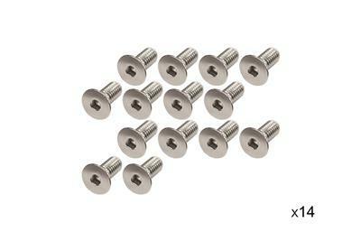 Kentrol Jeep Windshield Bolts For 97-06 Wrangler 14 Pack Stainless - 30735