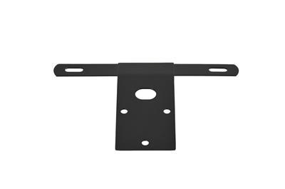 Kentrol Jeep CJ License Plate Bracket 76-86 CJ Powdercoat Black - 50472
