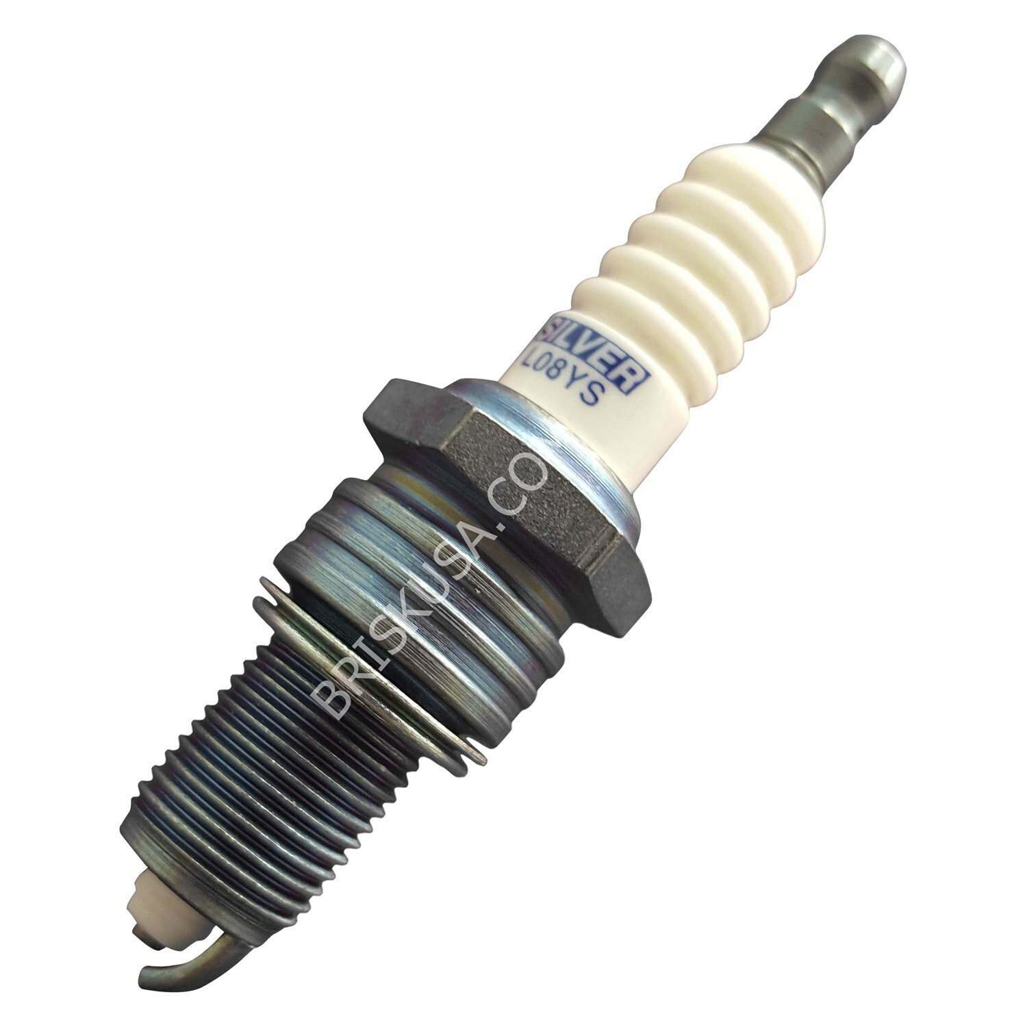 Brisk Silver Racing Spark Plug - L08YS