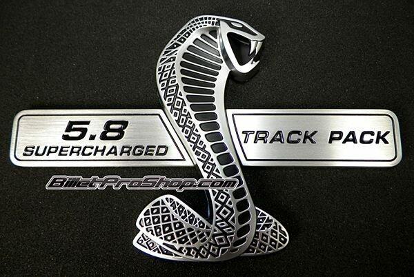 Billet Pro Shop Shelby GT500 Track Pack Fender Wings