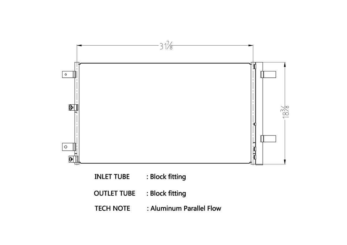 CSF A/C Condenser (2021+ F-150) - 10759