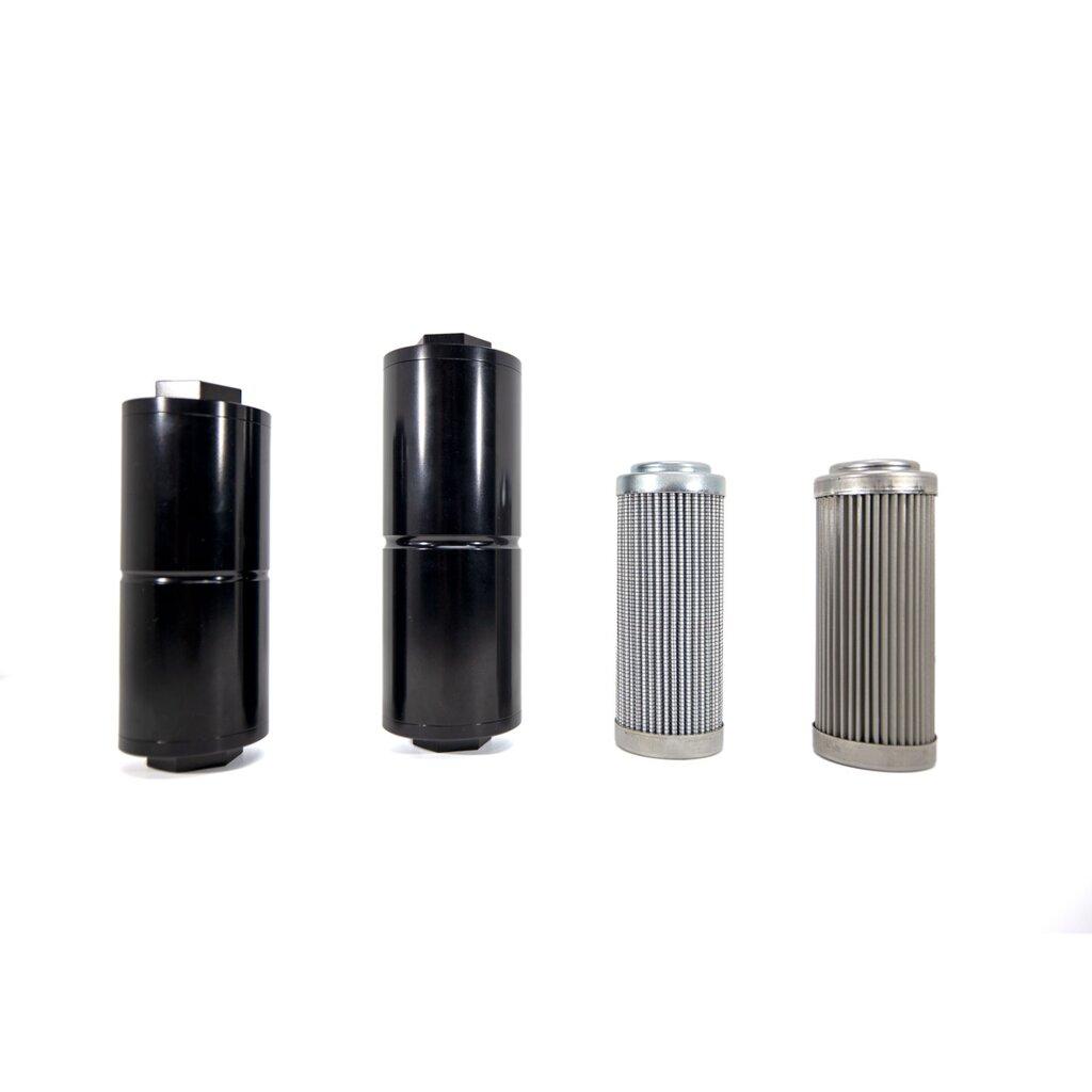DivisionX Large Marge 10 Micron High Flow Fuel Filter (MicroGlass Element / E85 Compatible)