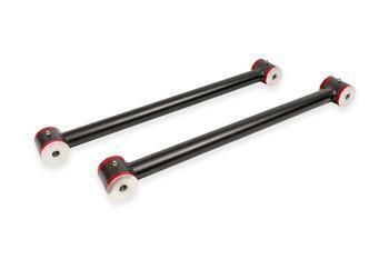 BMR DOM Non-Adjustable Lower Control Arms - Poly Bushings - Black Hammertone (2021-2025 Bronco) - LCA1860H