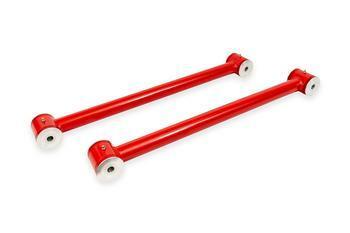 BMR DOM Non-Adjustable Lower Control Arms - Poly Bushings - Red (2021-2025 Bronco) - LCA1860R
