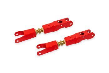 BMR Fabrication Lower Control Arm, Rear, Adjustable, Coil-Over - Red (2016-2024 Chevy Camaro) - LCA362R