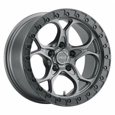 Weld Racing 20x10 LedgeSix 6x135  ET13 BS6.00 Satin GUN / BLK Ring 87.1 - W10700089600
