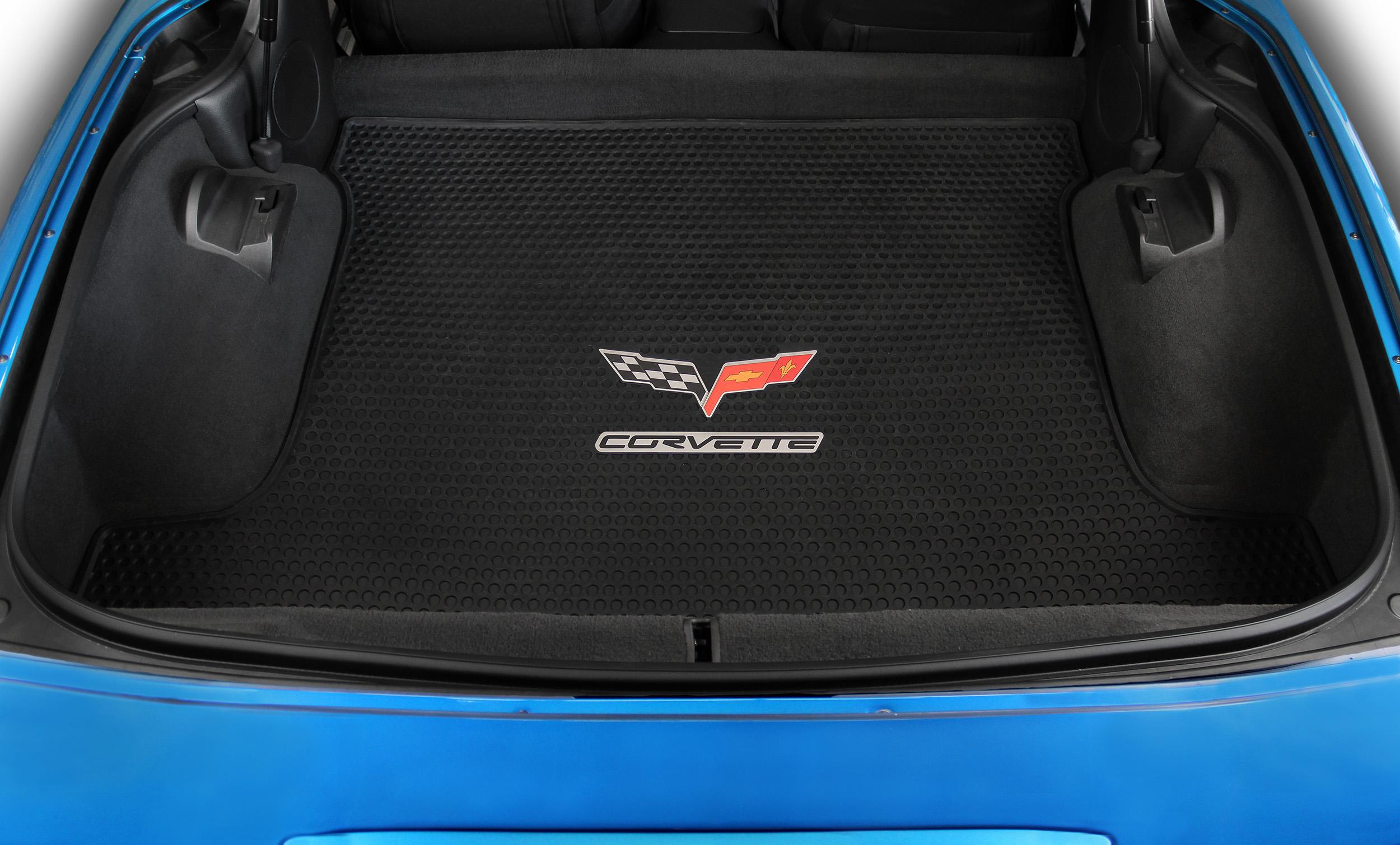 Lloyd Mats All-Season Rubber Mats with Logo - 1pc Standard Trunk (2005-2013 Corvette) - 595015