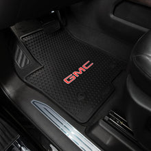 Lloyd Mats All-Season Rubber Mats with Logo - 2pc Front (2019-2026 Sierra 1500, Sierra 1500 Limited, Sierra 2500 HD, Sierra 3500 HD) - 595308-1