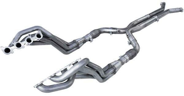 American Racing Headers MTRHD-15134300LSWC 2015-2023 Mustang 5.0L Long System 1-3/4" x 3" 3” X-Pipe w/Cats (Right Hand Drive)