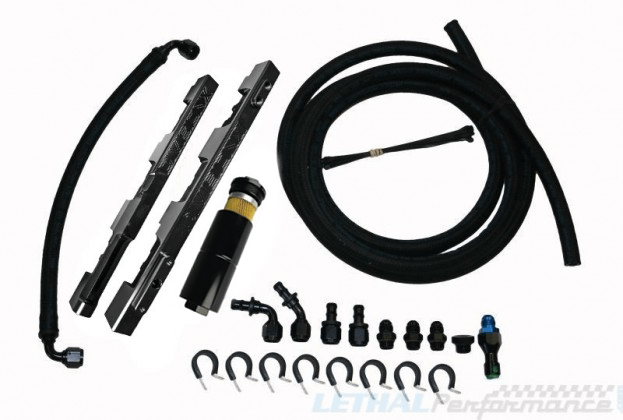 99-04 Mustang GT Fuel Line Upgrade w/Fuel Rails