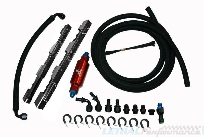 03-04 Cobra Fuel Line Upgrade w/Fuel Rails