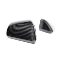 DX Carbon Carbon Fiber Mirror Covers No Turn Signals (2015-up Mustang GT / Dark Horse / Ecoboost)