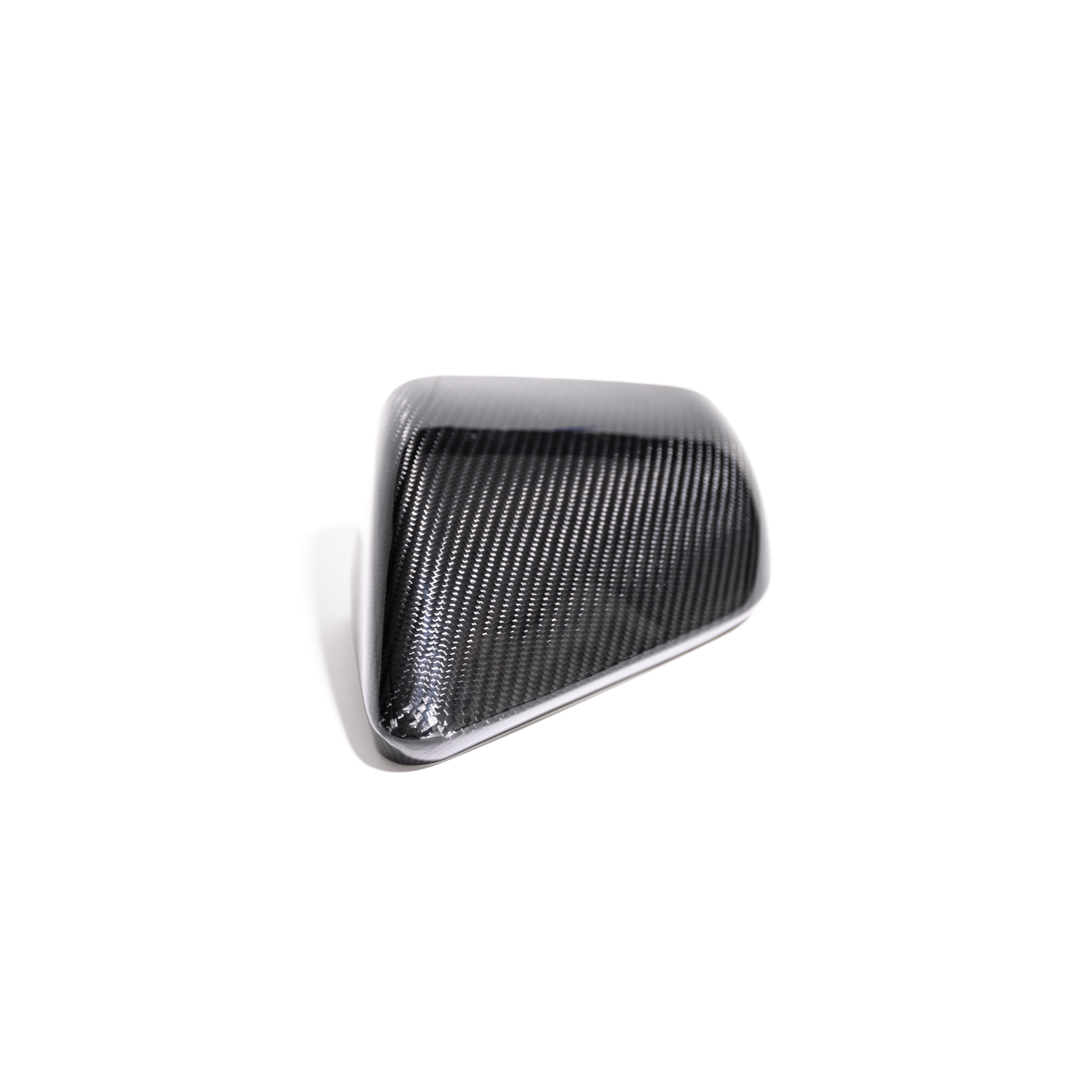 DX Carbon Carbon Fiber Mirror Covers No Turn Signals (2015-up Mustang GT / Dark Horse / Ecoboost)