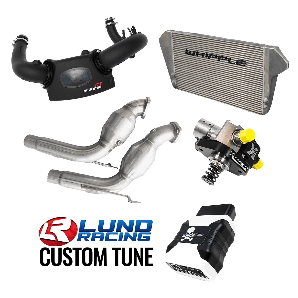 Stage 3 Power Pack - Intake, Intercooler, Down Pipes, HP Fuel Pump, and Tune (2020-2024 Explorer ST)