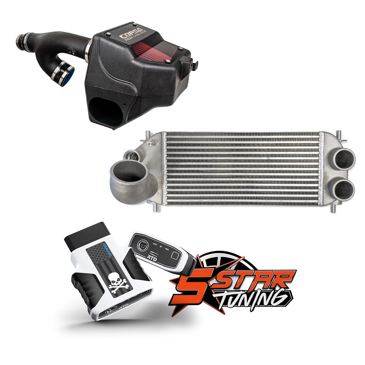 Stage 2 Power Pack - Intake, Intercooler and Lethal Performance HP Tuners RTD4 with 5 Star Tuning Custom Tune (2021-2025 F-150 3.5L EcoBoost)