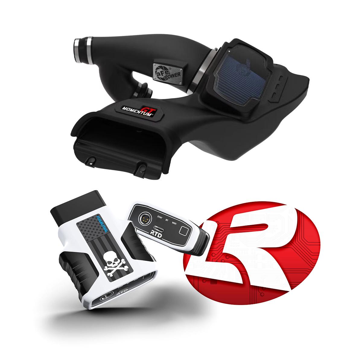 Stage 1 Power Pack - Intake and Lethal Performance HP Tuners RTD4 with Lund Custom Tune (2024-2025 F-150 3.5L PowerBoost)