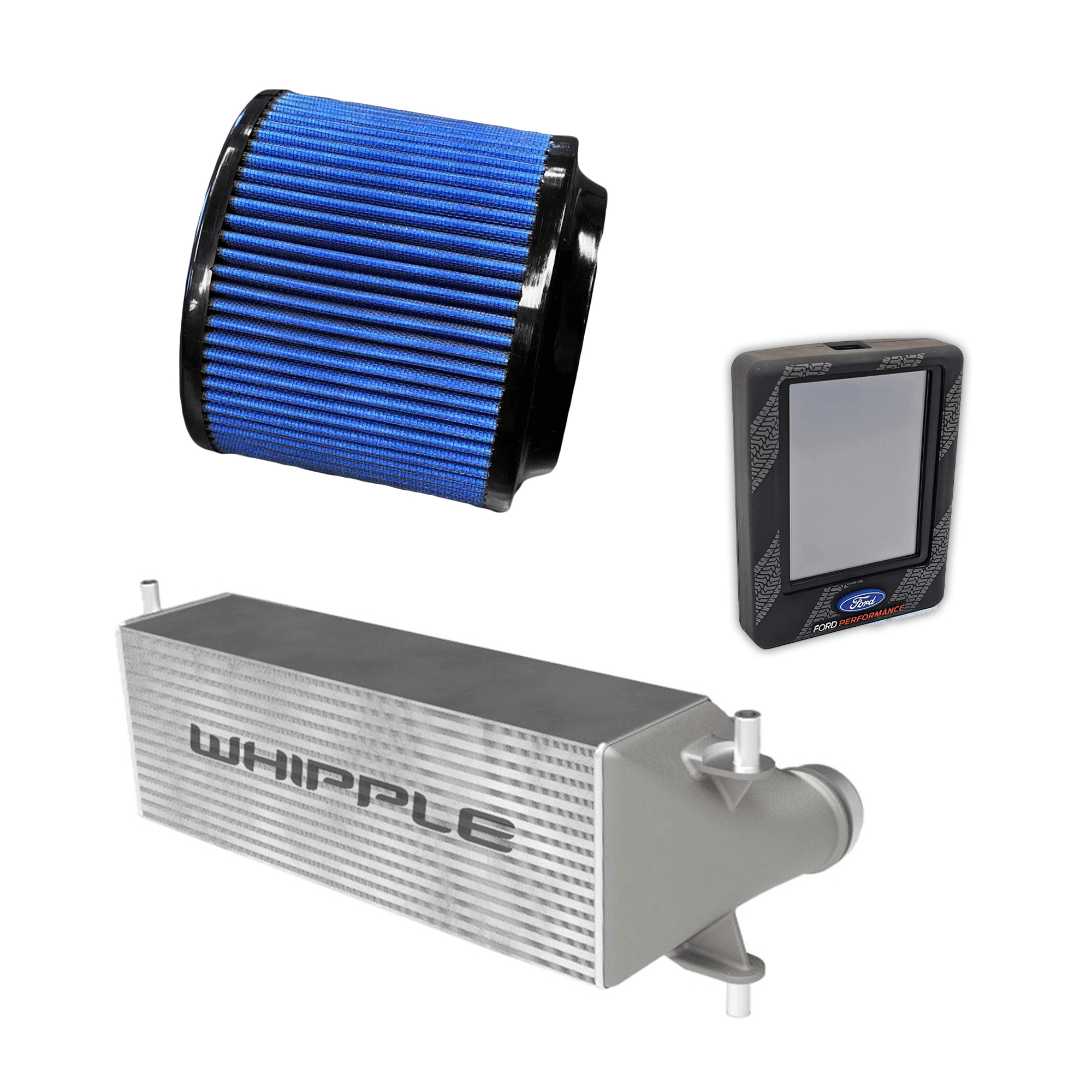 Power Pack - Ford Performance ProCal 4 with Whipple Filter and Whipple Intercooler (2021-2025 Bronco 2.3L/2.7L)