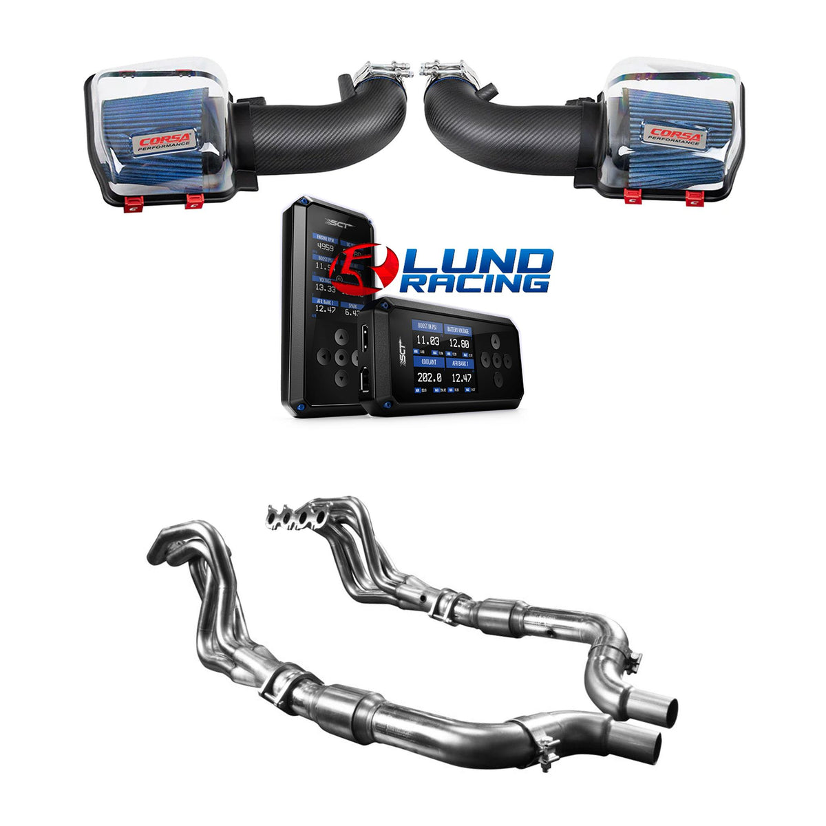 Stage 2 Power Pack –  SCT BDX Performance Programmer and Lund Tune (2024-2026 Mustang GT / Dark Horse)
