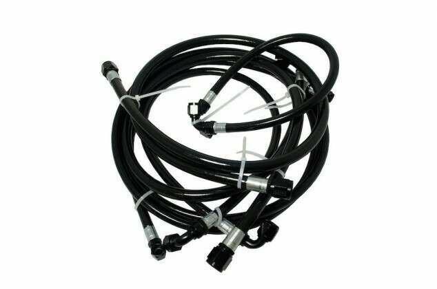 DivisionX Preassembled PTFE Hose Kit - Level 2 (2011-2017 Mustang 5.0 Coyote)