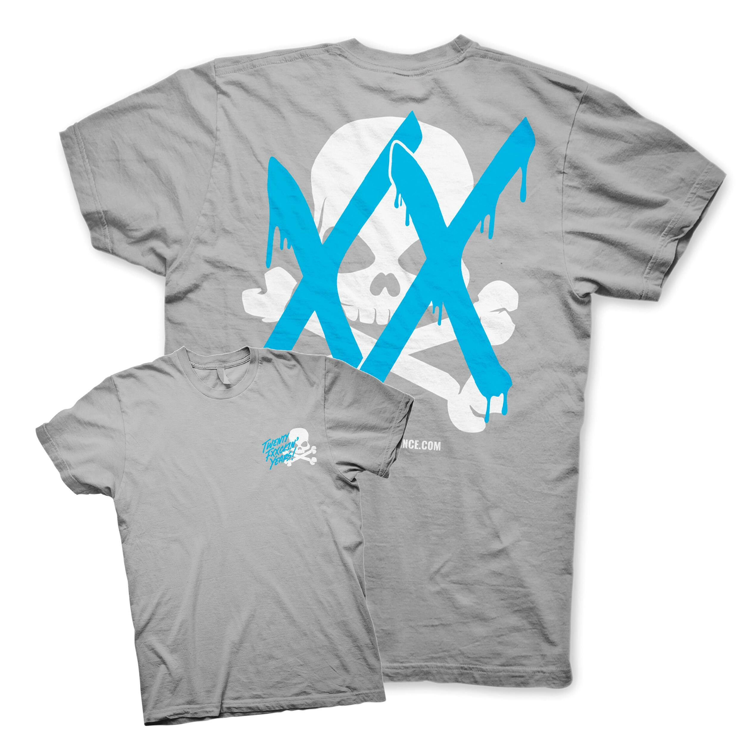 20th Anniversary T-Shirt (Skull Logo Edition)