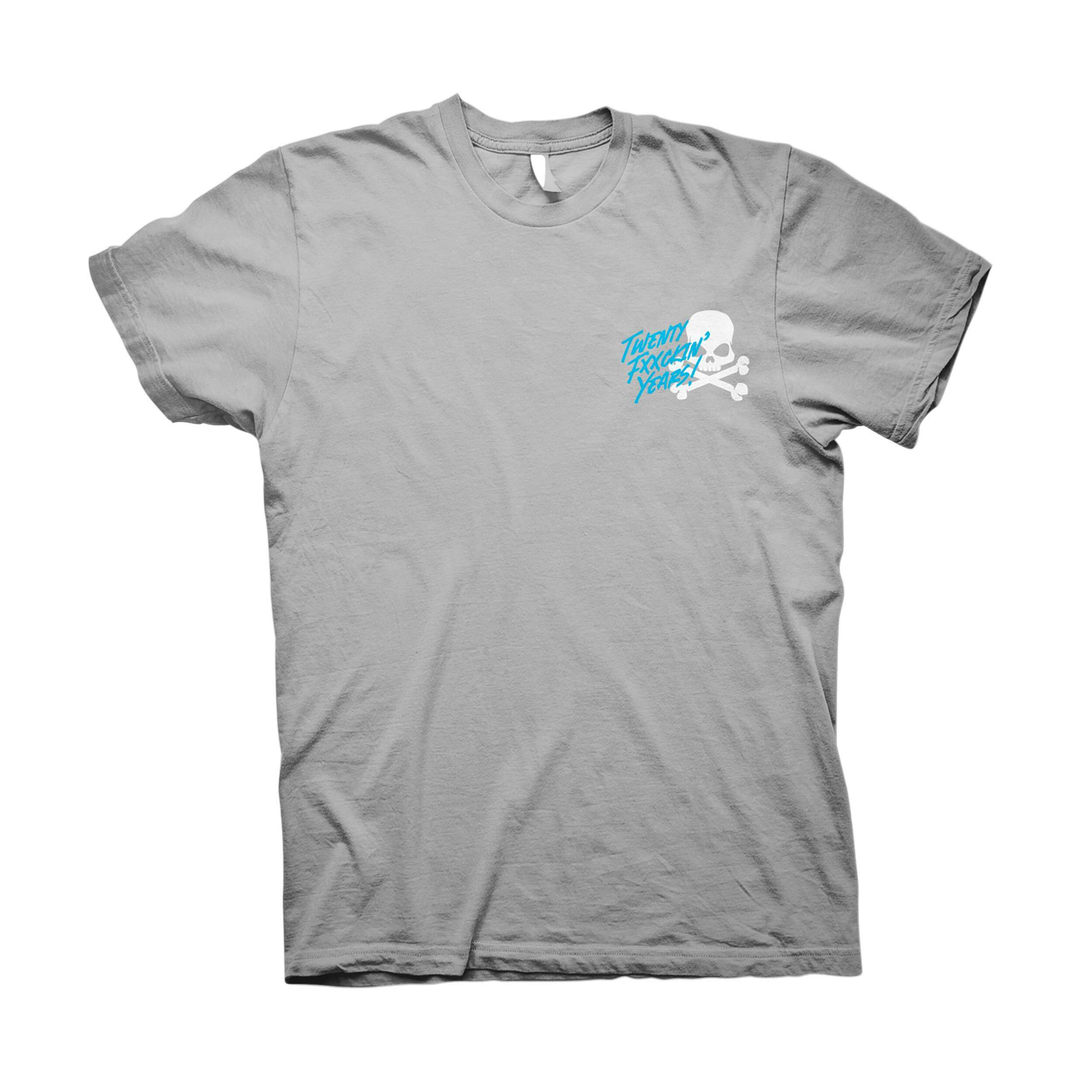 20th Anniversary T-Shirt (Skull Logo Edition)