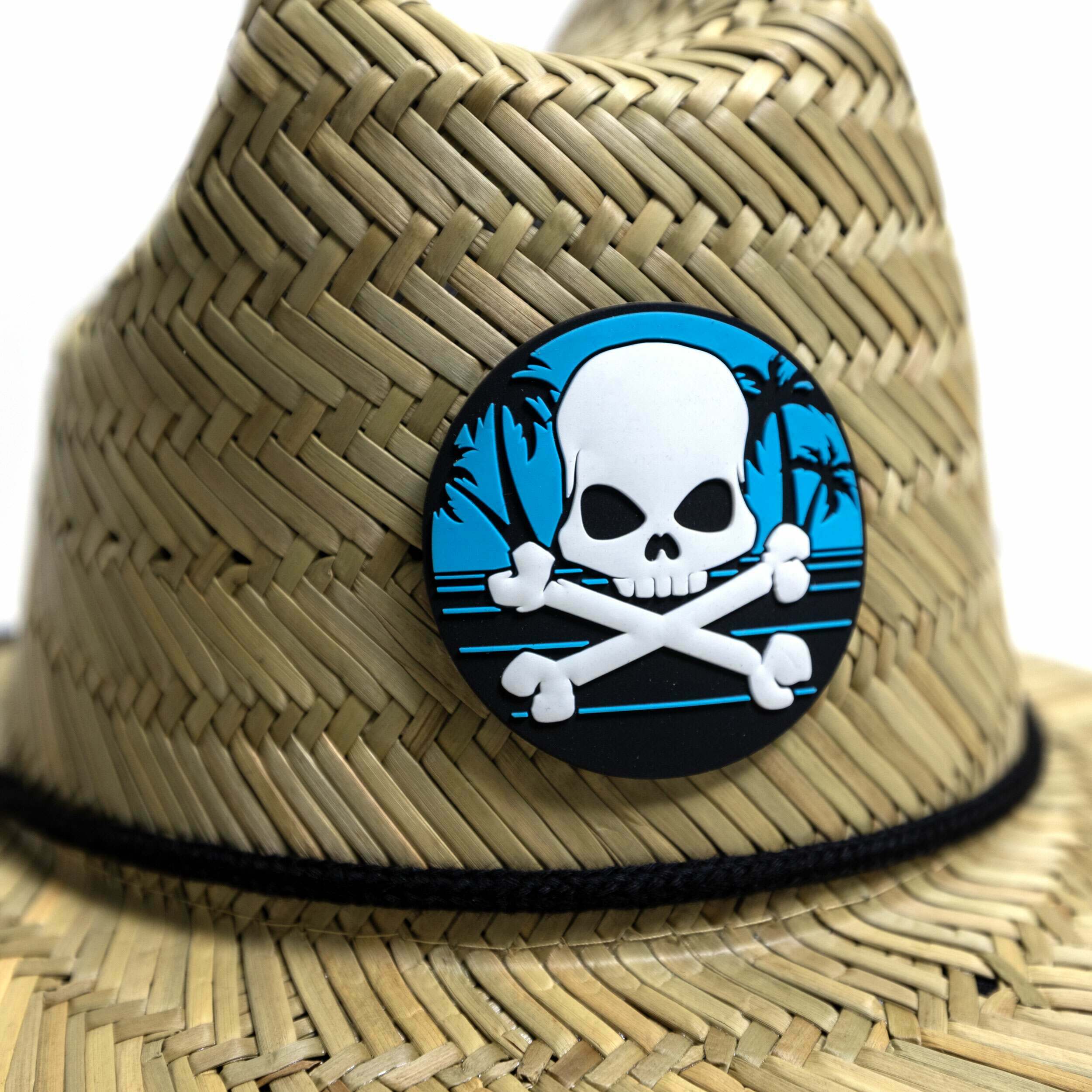 PVC Patch Straw Hat