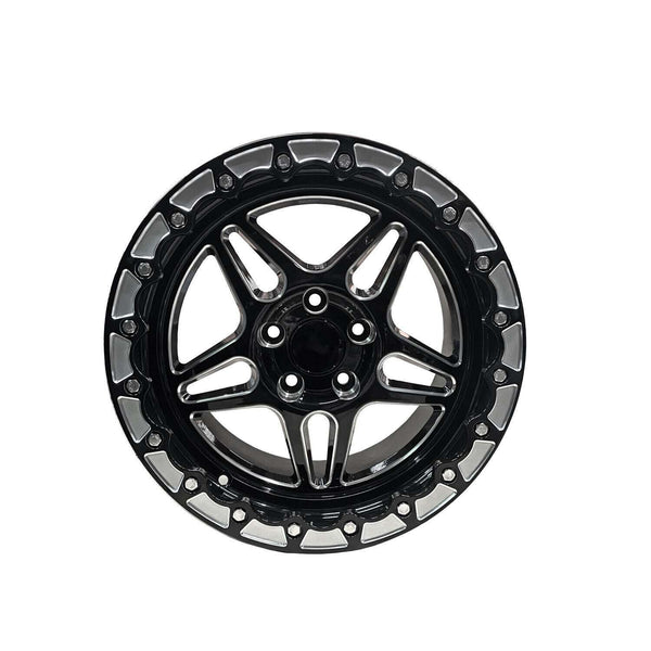 LPS5 Wheel 17x10 +50 Offset  - Rear, Beadlock (2005-2026 Mustangs)