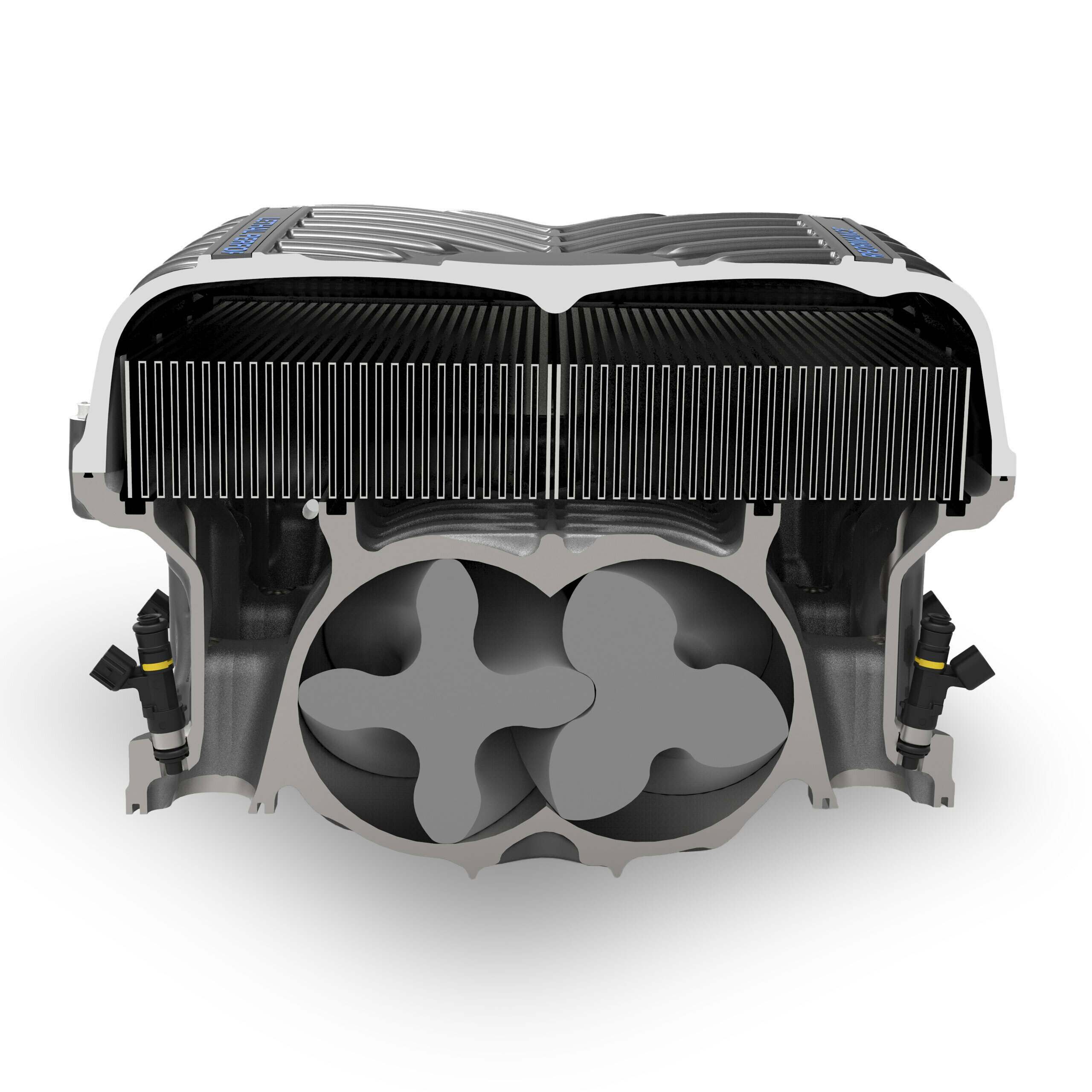 Special Edition Whipple Superchargers Gen 6 Stage 1 3.0L Supercharger Kit - 800+ HP Complete System for 2022-2023 Mustang Mach 1 (WK-2640T-S1-30)