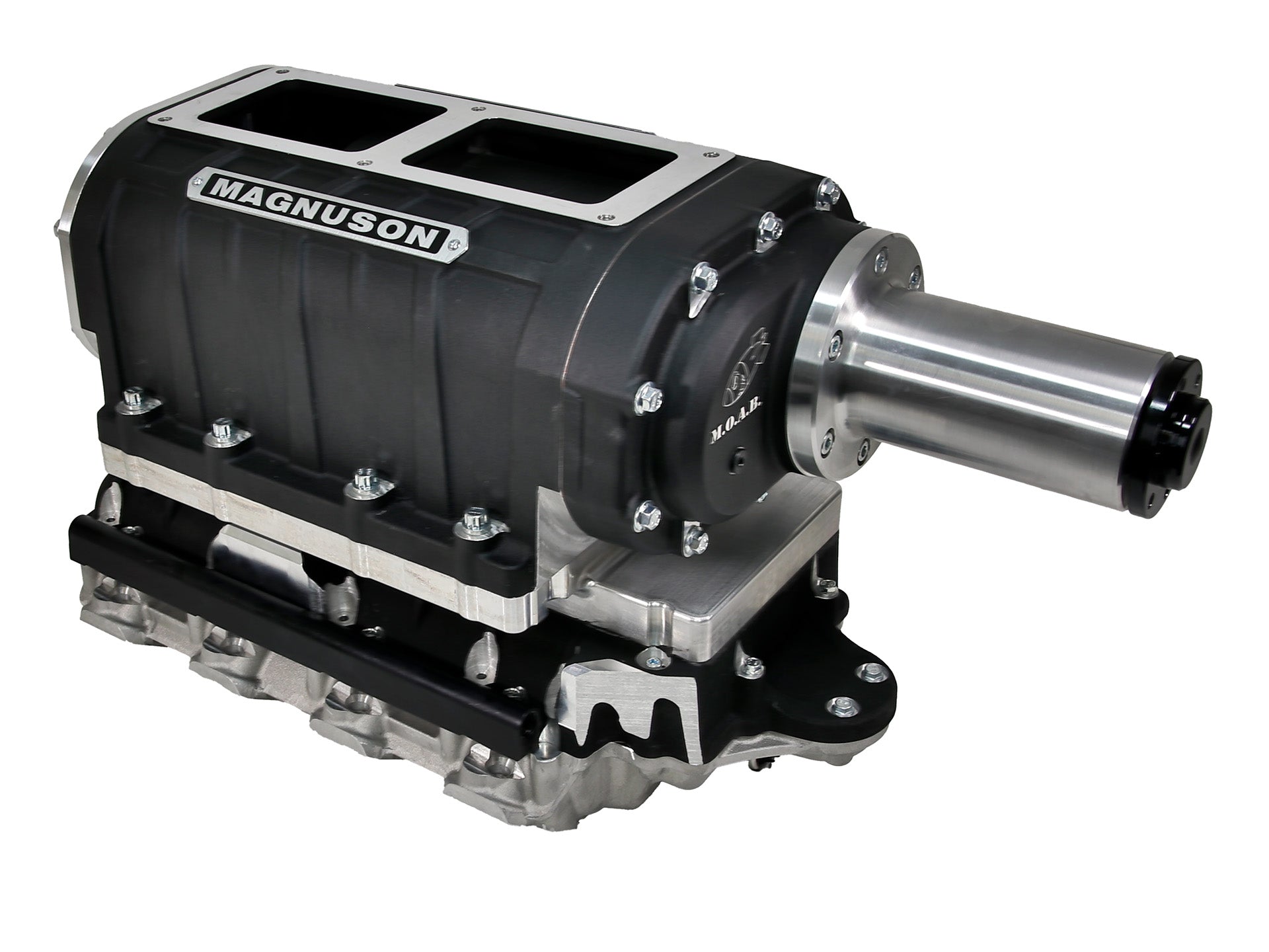 Magnuson M.O.A.B. supercharger installed on LS engine