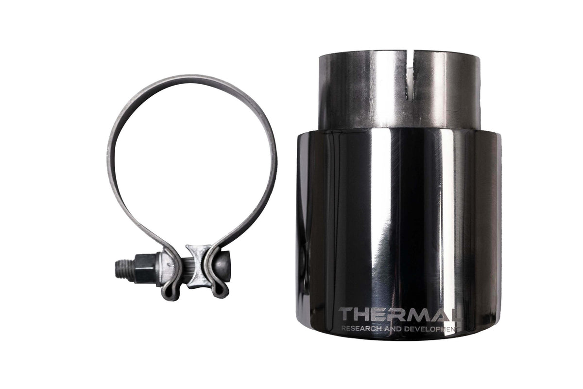 Thermal R&D Exhaust Tip - Polished (2021-2025 Bronco 2.7L 4-Door) - B911-TIP-POLISHED