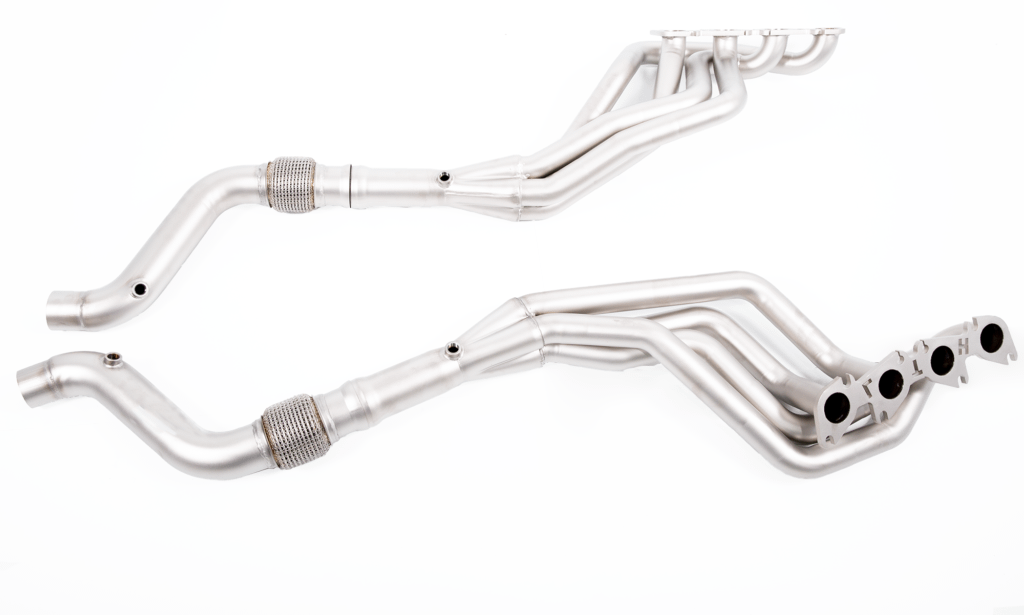 LTH FDLH00037T 1-7/8" Stainless Steel Longtube Headers with ECOf™ High Flow Catalytic Converter Connection Pipes (2016-2020 5.2L Shelby GT350)