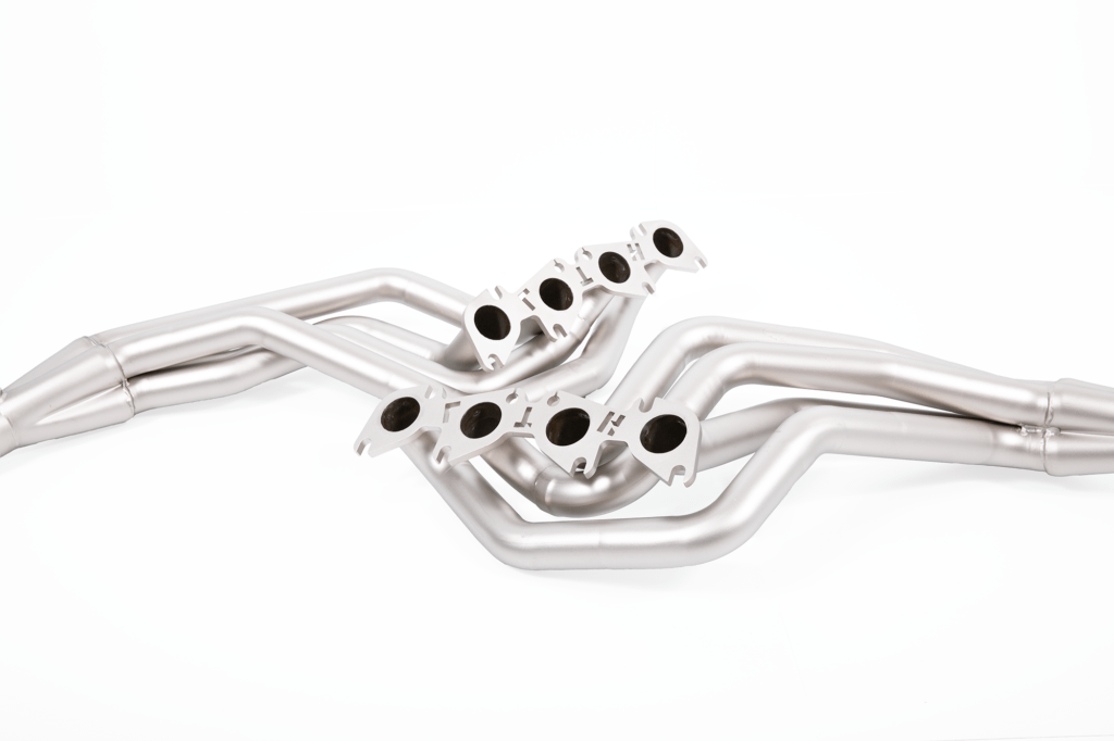 LTH FDLH00037T 1-7/8" Stainless Steel Longtube Headers with ECOf™ High Flow Catalytic Converter Connection Pipes (2016-2020 5.2L Shelby GT350)