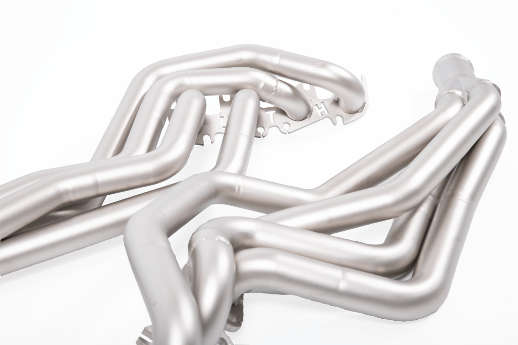 LTH FDLH00037T 1-7/8" Stainless Steel Longtube Headers with ECOf™ High Flow Catalytic Converter Connection Pipes (2016-2020 5.2L Shelby GT350)