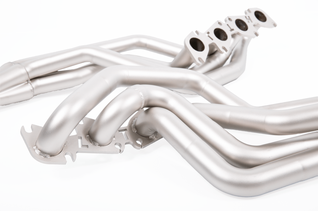 LTH FDLH00037T 1-7/8" Stainless Steel Longtube Headers with ECOf™ High Flow Catalytic Converter Connection Pipes (2016-2020 5.2L Shelby GT350)
