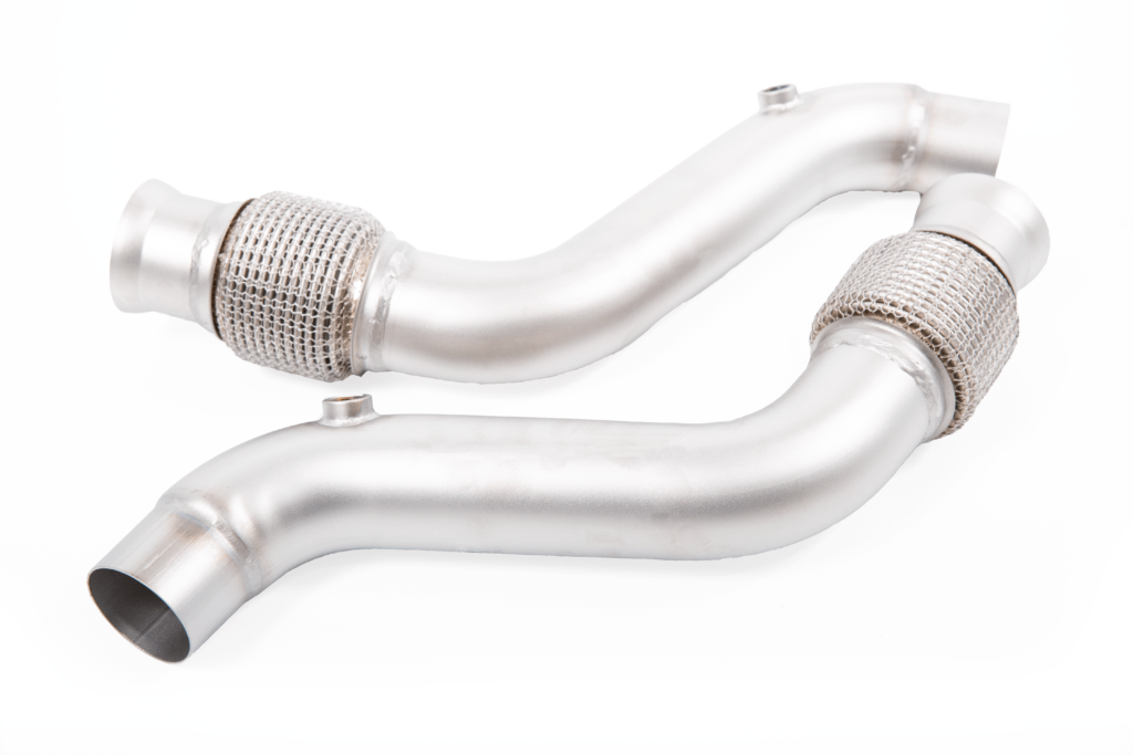 LTH FDLH00037T 1-7/8" Stainless Steel Longtube Headers with ECOf™ High Flow Catalytic Converter Connection Pipes (2016-2020 5.2L Shelby GT350)