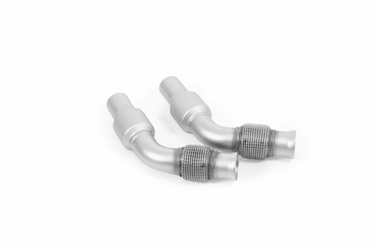 Long Tube Headers Connection Pipes - ECOf by GESI (2016-2020 Shelby GT350) - FDCP00009T