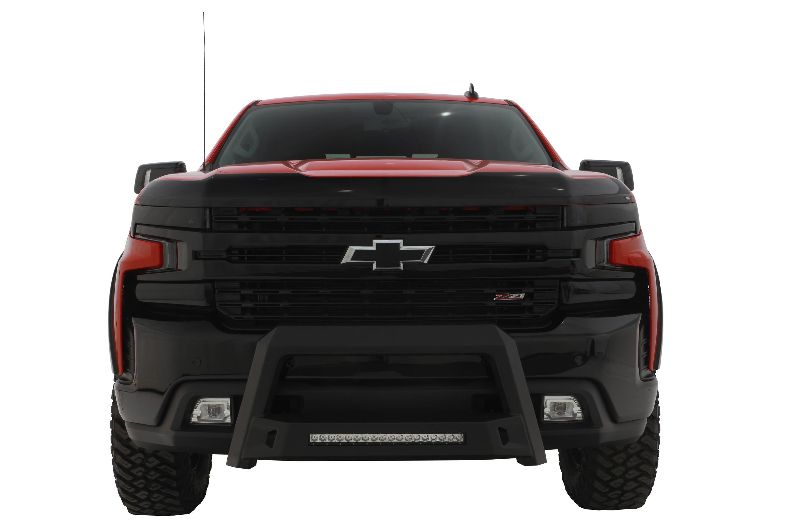 Lund Revolution Bull Bar - Black (2019-2022 Silverado 1500, Sierra 1500) - 86521217