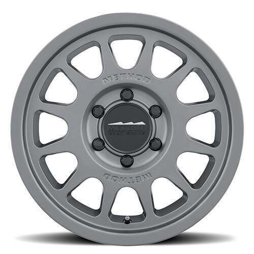 Ford Performance Method 17x8.5in Wheel Kit - Matte Gray (2021-2025 Bronco) - M-1007K-M1785G