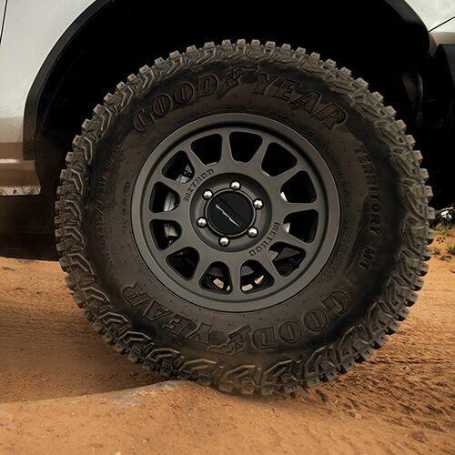 Ford Performance Method 17x8.5in Wheel Kit - Matte Gray (2021-2025 Bronco) - M-1007K-M1785G
