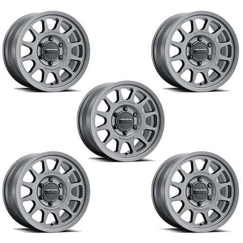 Ford Performance Method 17x8.5in Wheel Kit - Matte Gray (2021-2025 Bronco) - M-1007K-M1785G