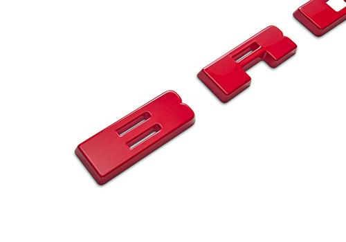 Ford Performance Red Grille Letters (2021-2026 Bronco) - M-1447-BRD