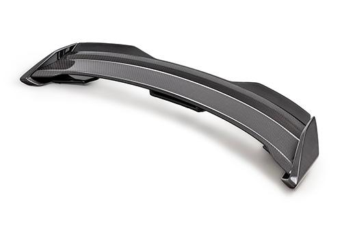 Ford Performance Carbon Fiber Spoiler w/ Gurney Flap - Gloss (2024-2026 Mustang GT / Dark Horse) - M-16600-MG